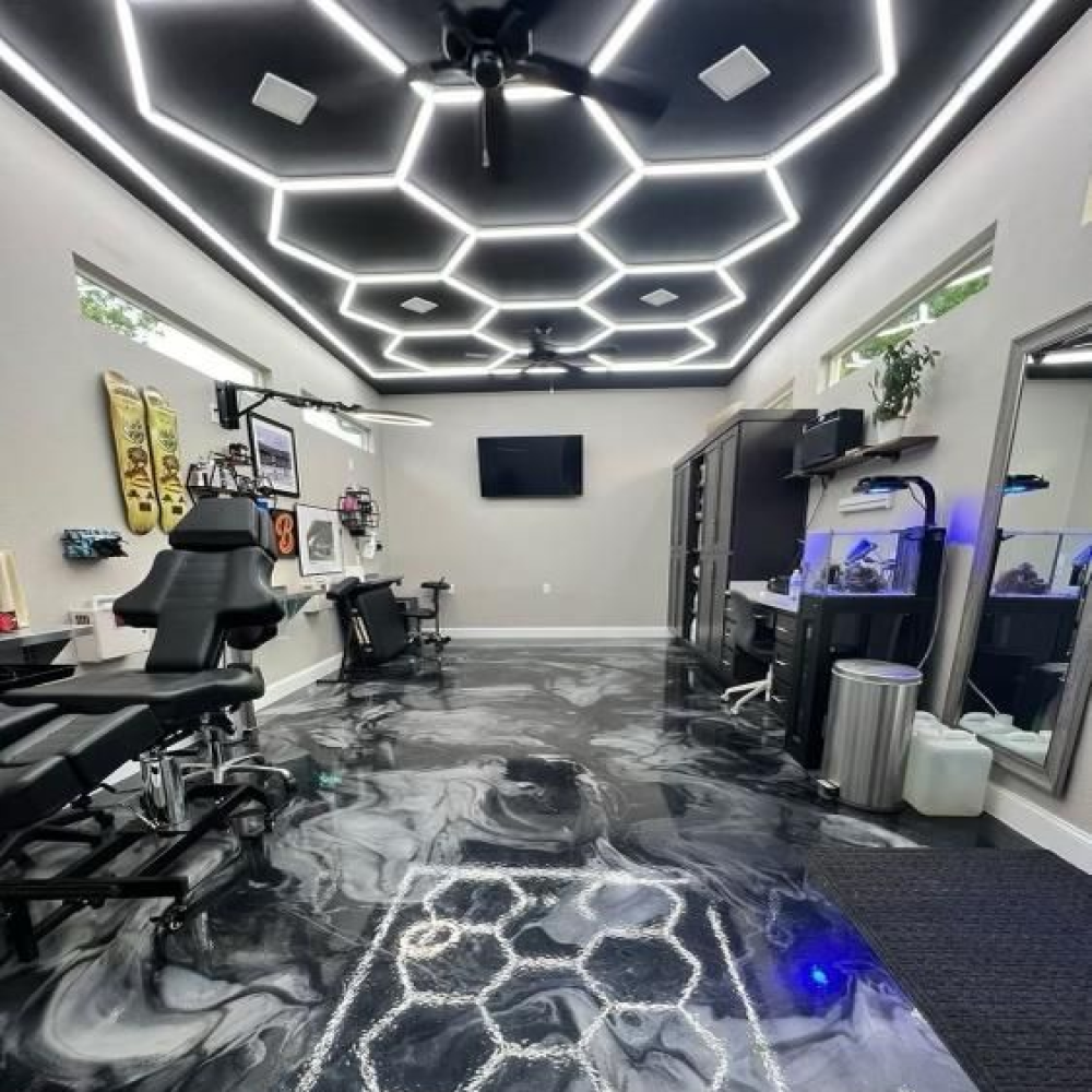 11 Hexagon LED-valo, 6500K, Ei himmennettävä