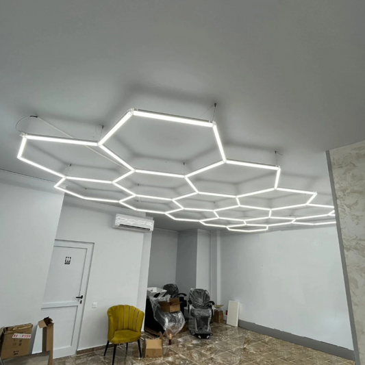 15 Hexagon LED-valo