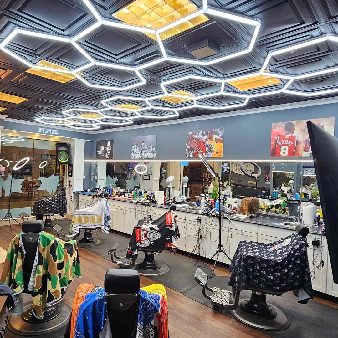 5 Hexagon LED light, 6500K, Non-dimmable