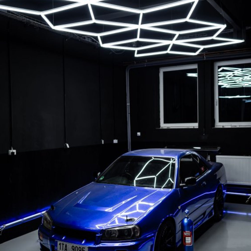 Moduluxe 02 moduulivalaisin, 244 x 558 cm