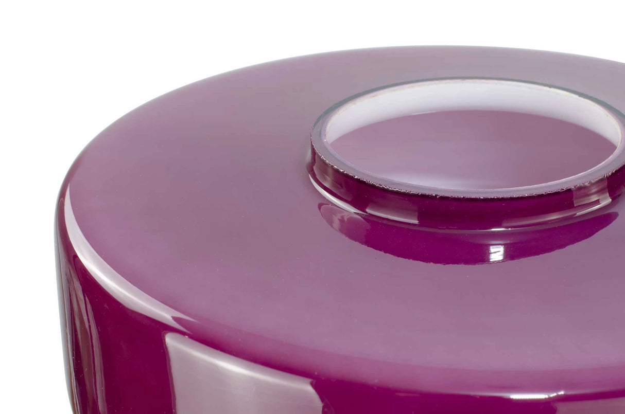 Retro pöytävalaisin Foza, violetti, 25 cm