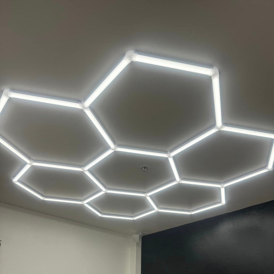 7 Hexagon LED-valo