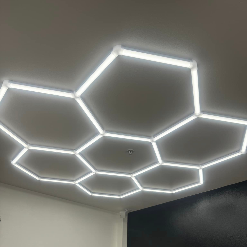 7 Hexagon LED light, 6500K, Non-dimmable