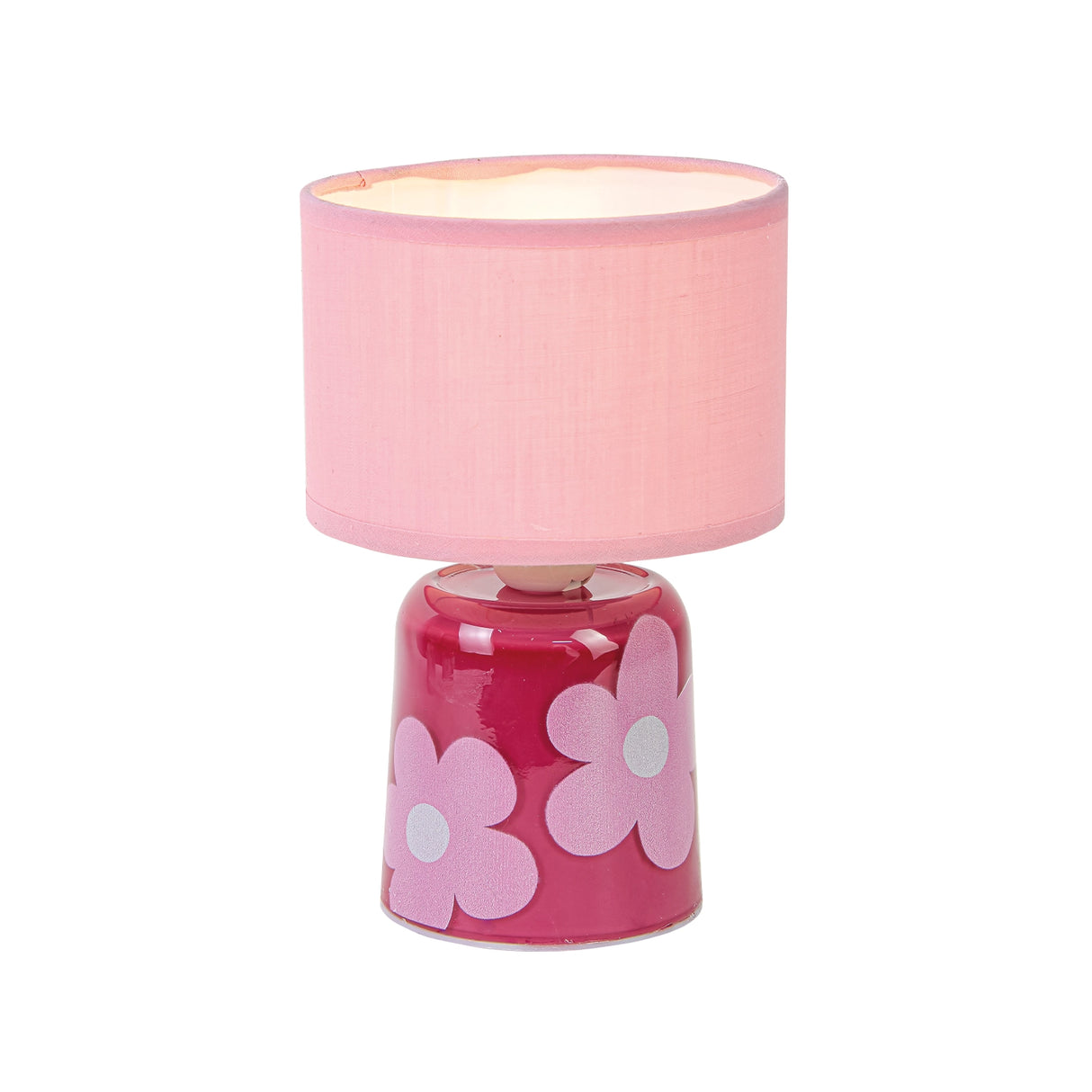 Table lamp – battery-operated, pink, 20 cm