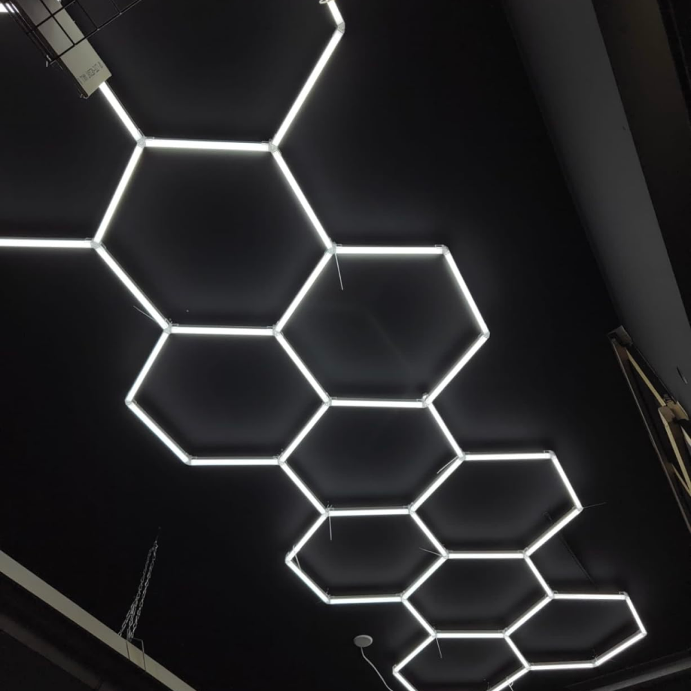 8 Hexagon LED light, 6500K, Non-dimmable