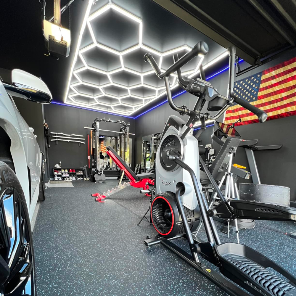 14 Hexagon LED-valo + kehikko, 6500K, Himmennettävä