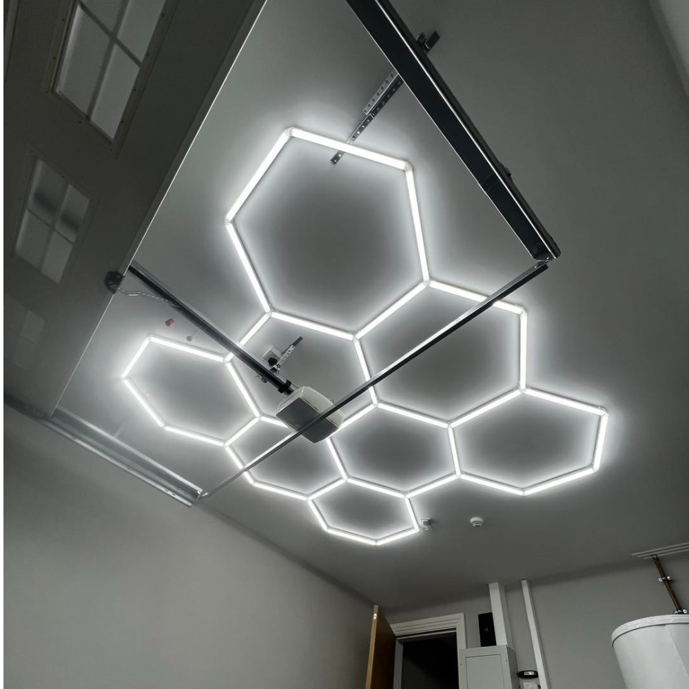 8 Hexagon LED light, 6500K, Non-dimmable
