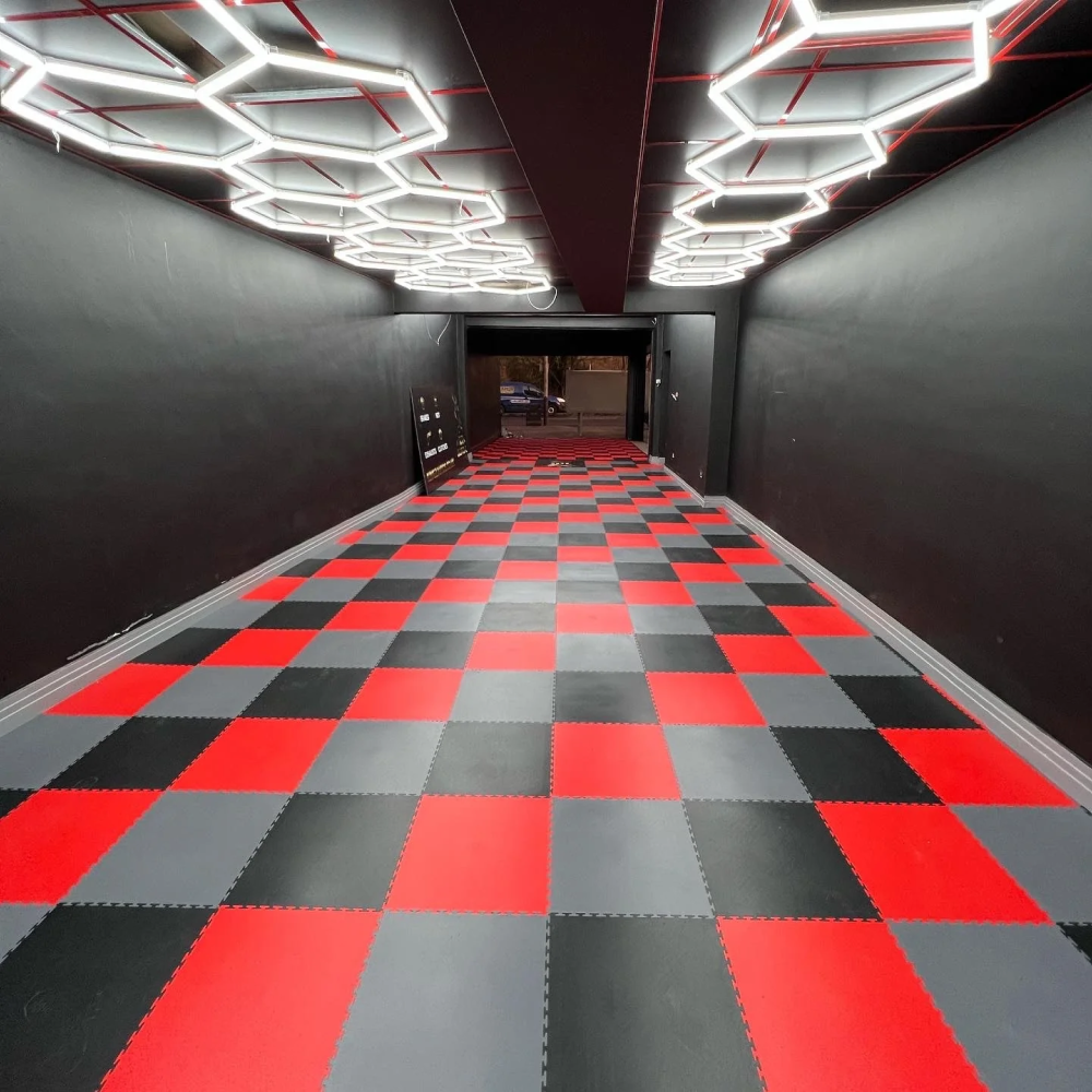 10 Hexagon LED-valo, 6500K, Himmennettävä