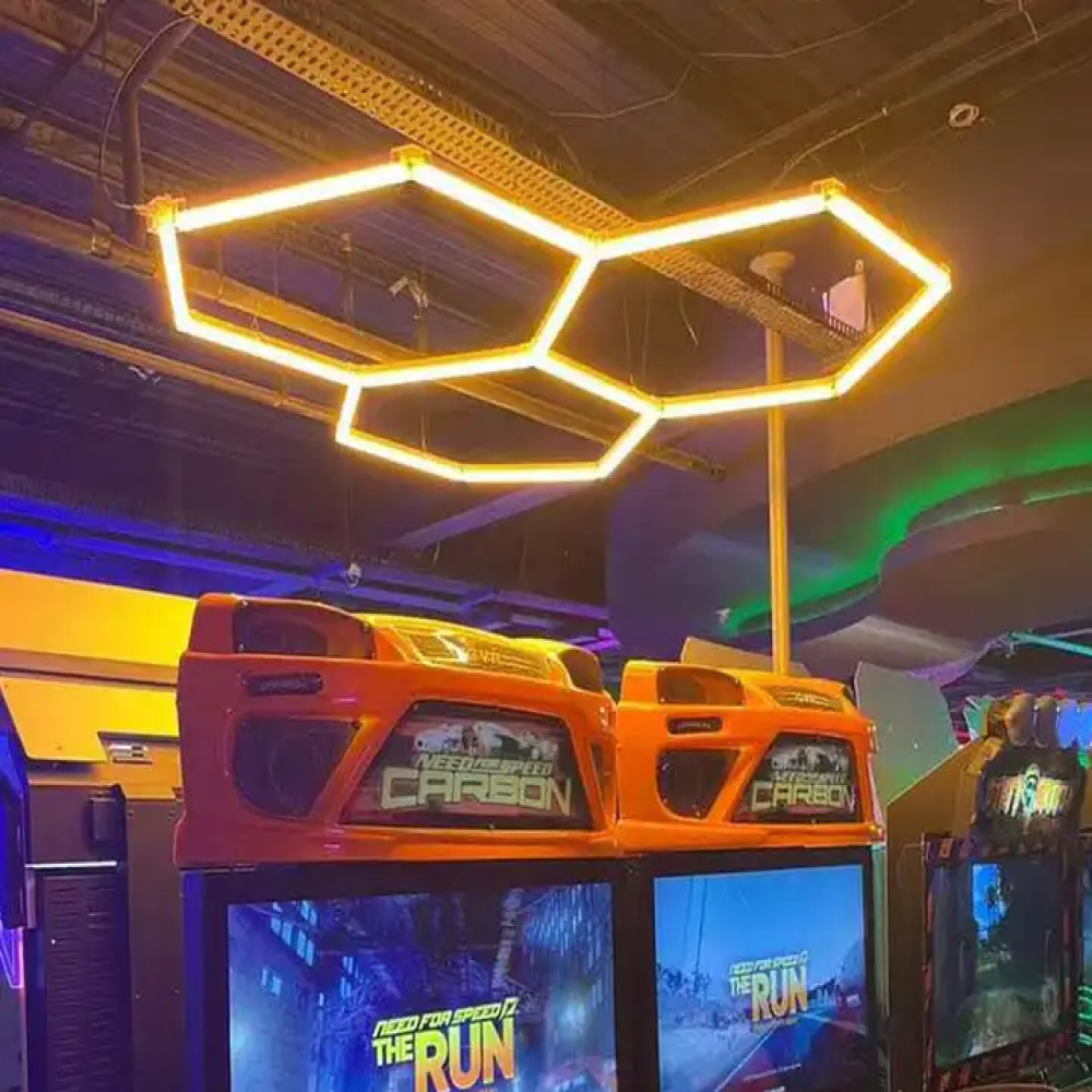 3 Hexagon LED-valo, 4000K, Himmennettävä