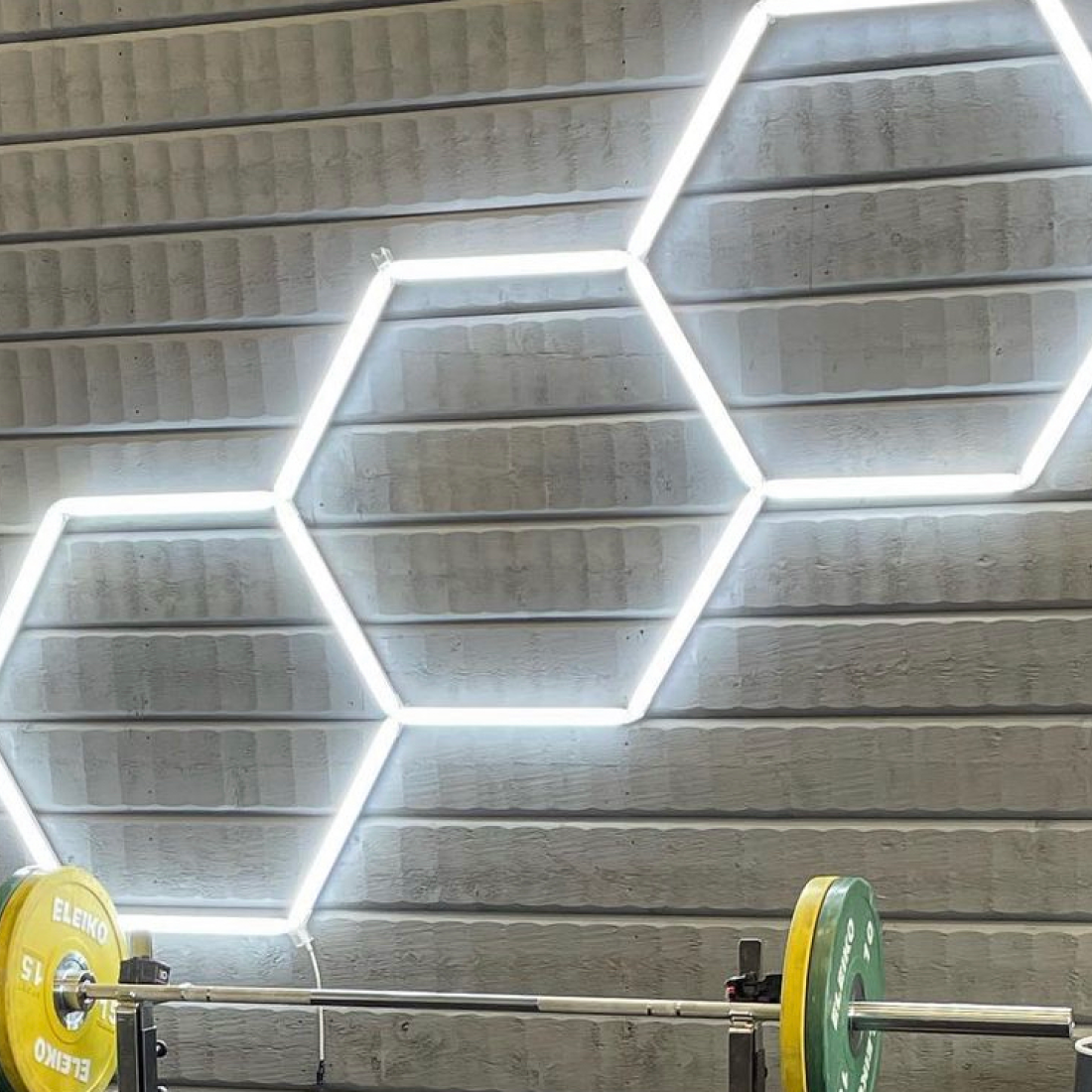 3 Hexagon LED-valo, 6500K, Ei himmennettävä