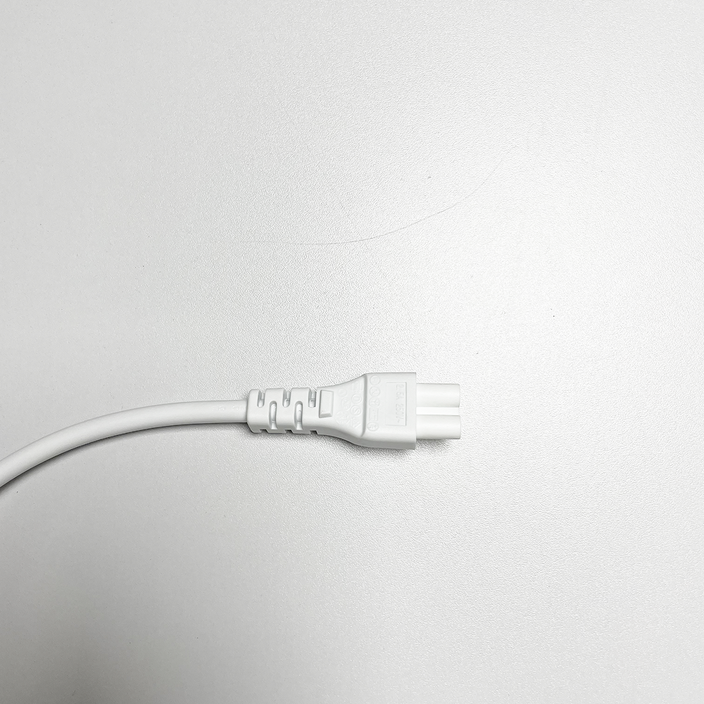 Virtakaapeli, 3-napainen, 25 cm