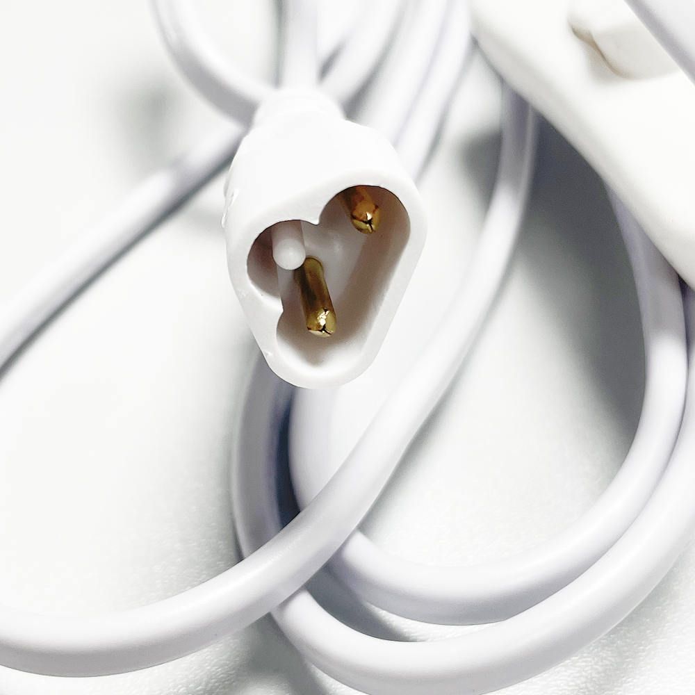 Virtakaapeli, 3-napainen, 2 m