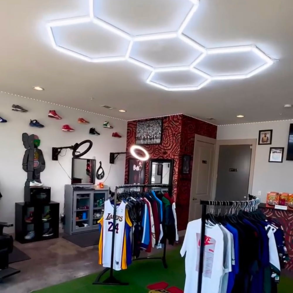 5 Hexagon LED light, 6500K, Non-dimmable