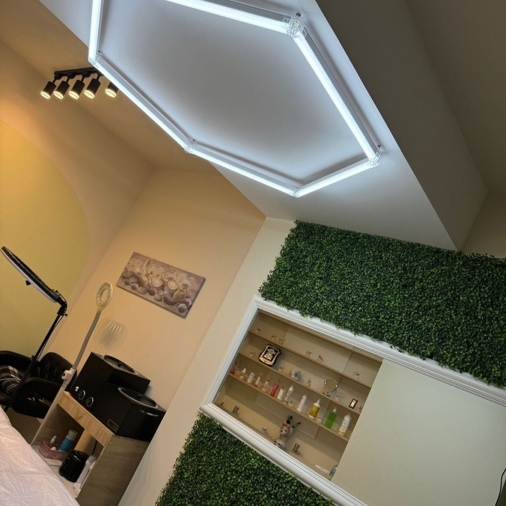 1 Hexagon LED-valo, 6500K, Ei himmennettävä