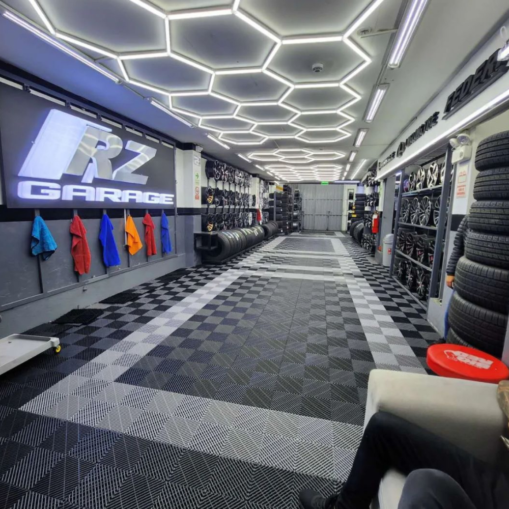 14 Hexagon LED-valo,  6500K, Himmennettävä