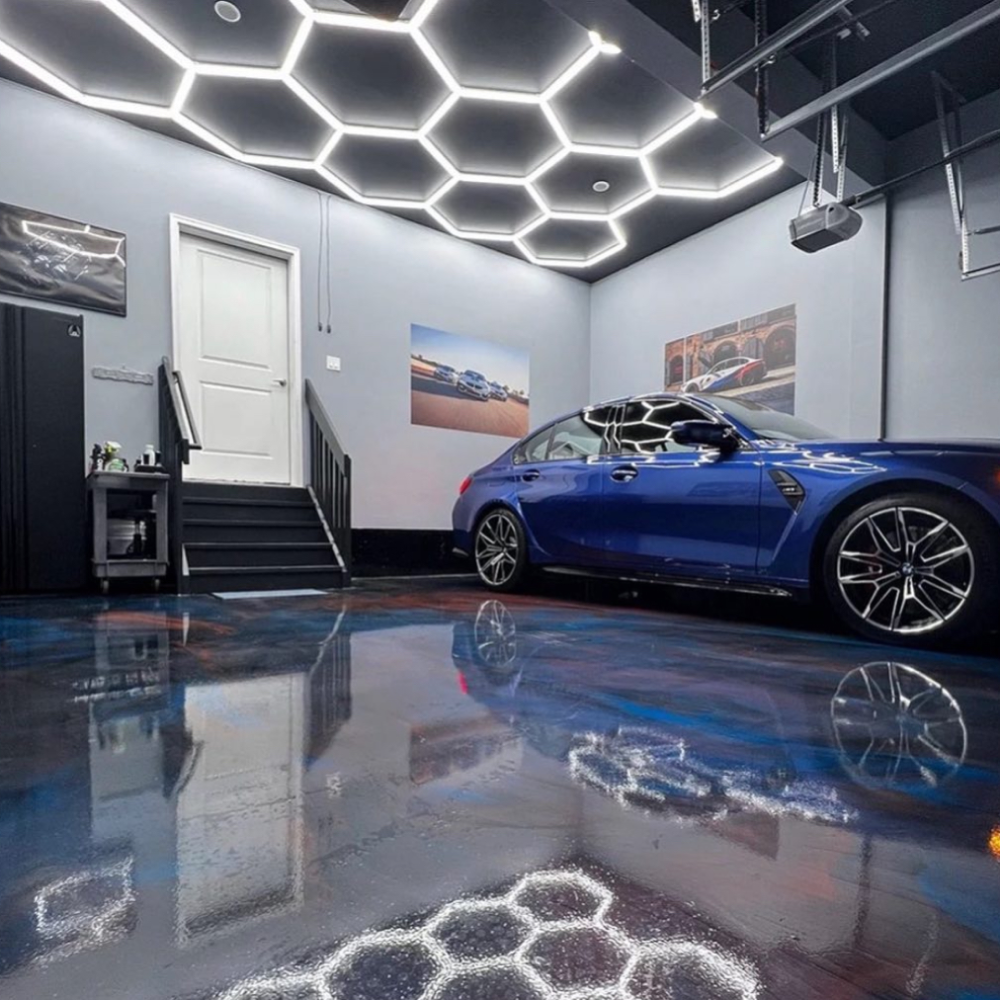 14 Hexagon LED-valo,  6500K, Himmennettävä