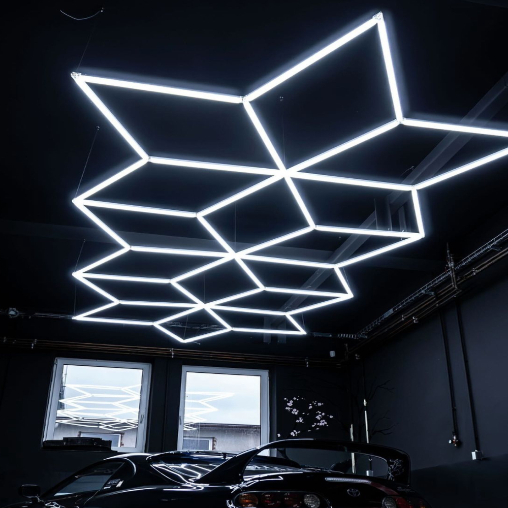 Moduluxe 02 moduulivalaisin, 244 x 558 cm