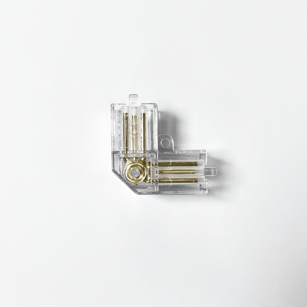 L-kulmaliitin Hexagon LED-valo, 3 - napainen