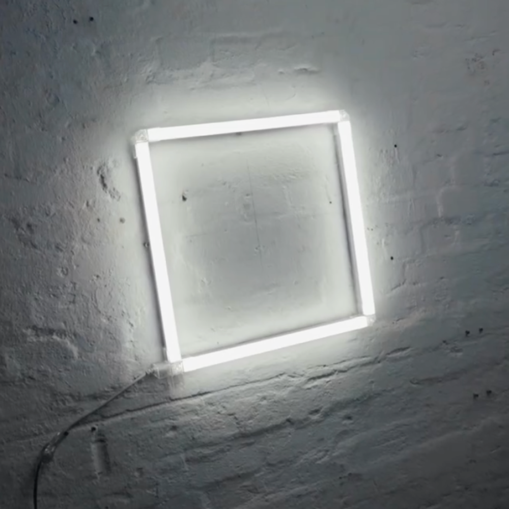 Square LED lamp, 44 x 44 cm, 6500K, Non-dimmable