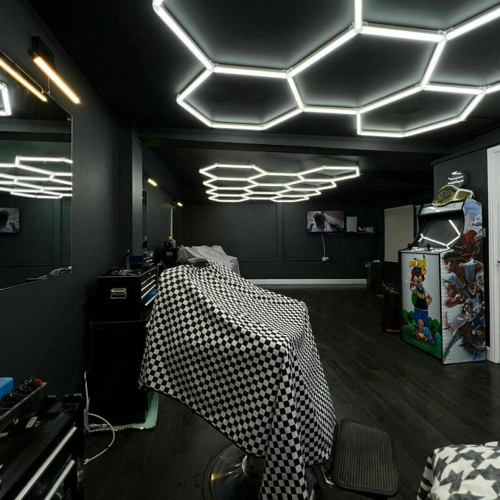 11 Hexagon LED-valo, 6500K, Ei himmennettävä