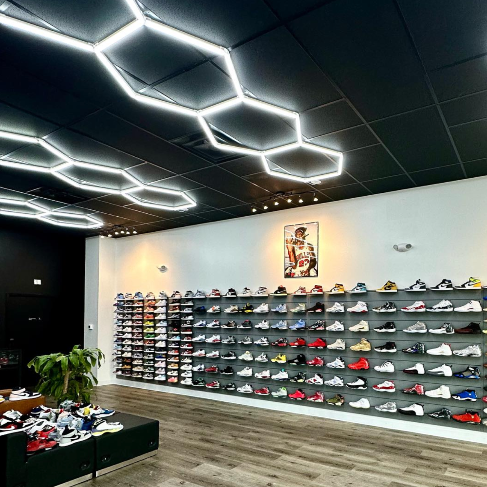 4 Hexagon LED-valo, 6500K, Himmennettävä