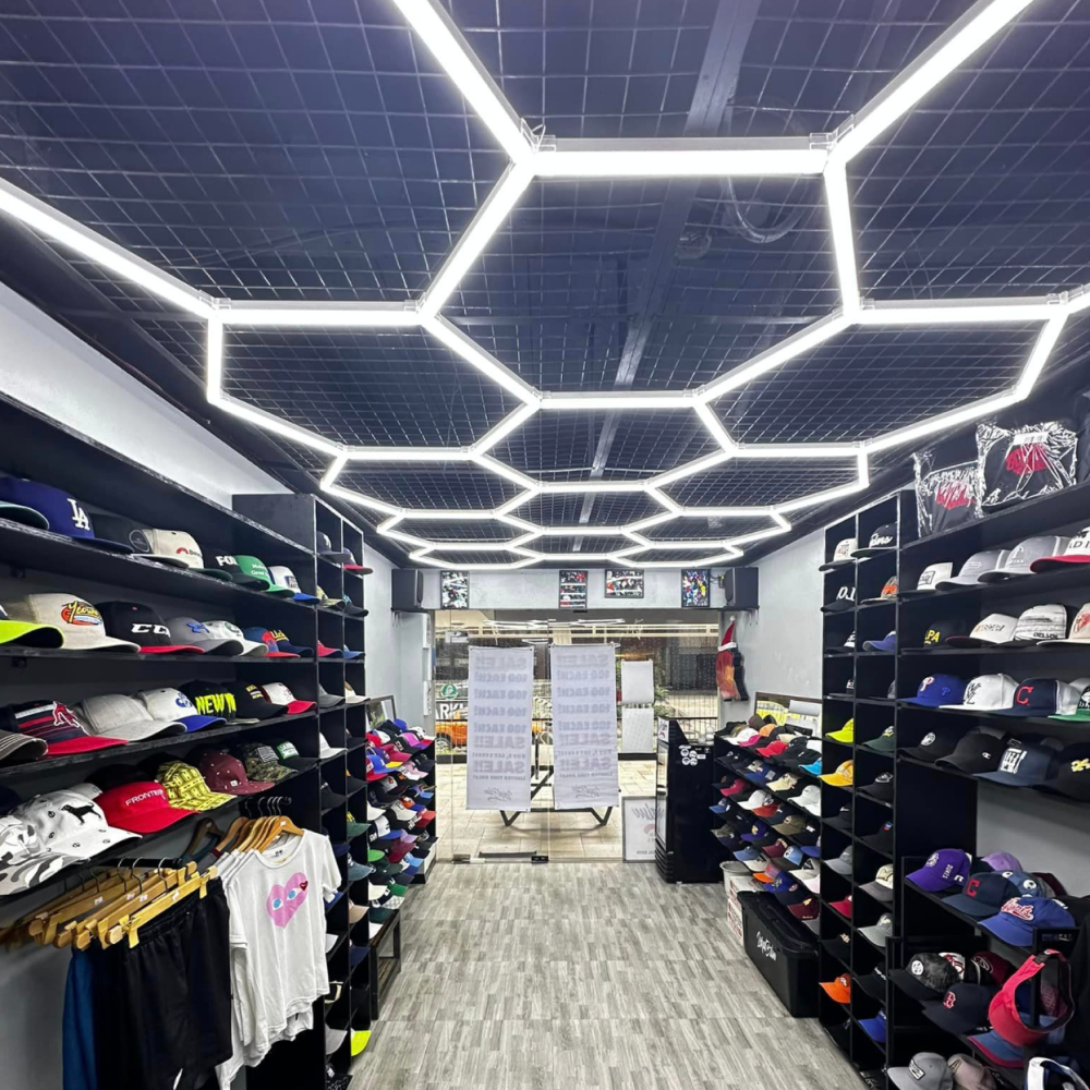 15 Hexagon LED-valo, 6500K, Ei himmennettävä