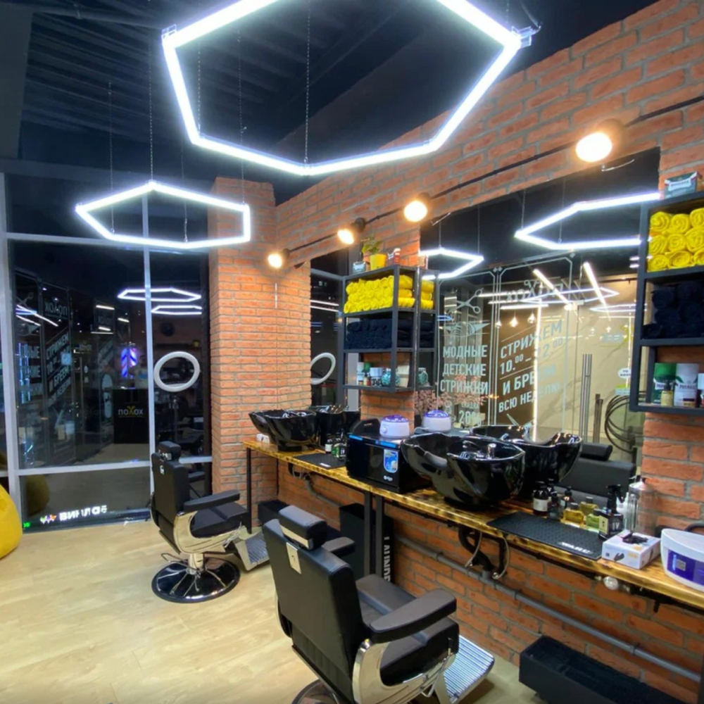 Hexagon LED lights 6 pcs Set