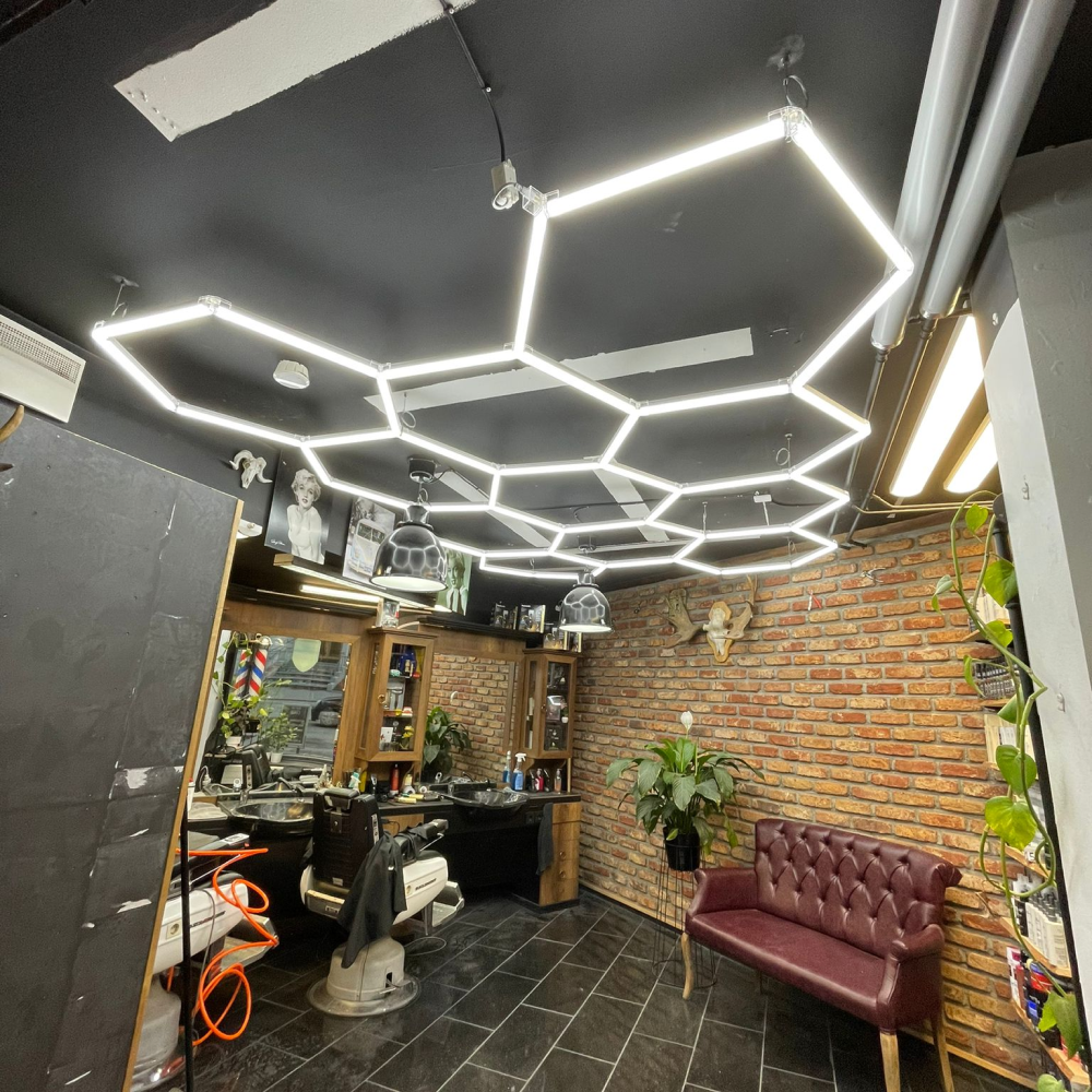 11 Hexagon LED-valo, 6500K, Ei himmennettävä