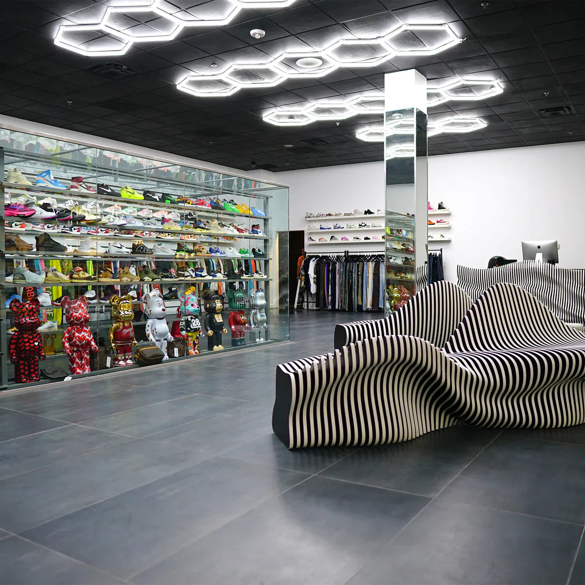 5 Hexagon LED lights 2 pcs Set