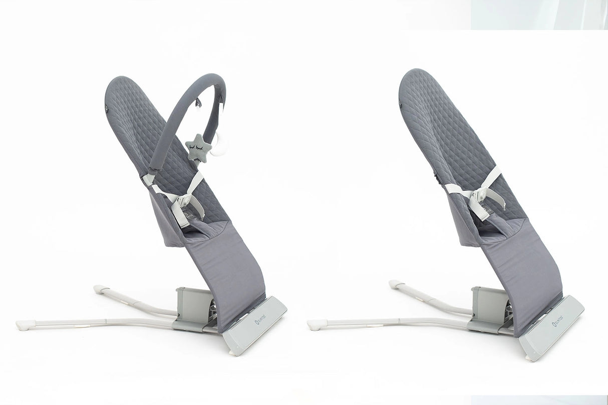 Vauvan sitteri, harmaa, 68 x 51 x 71 cm