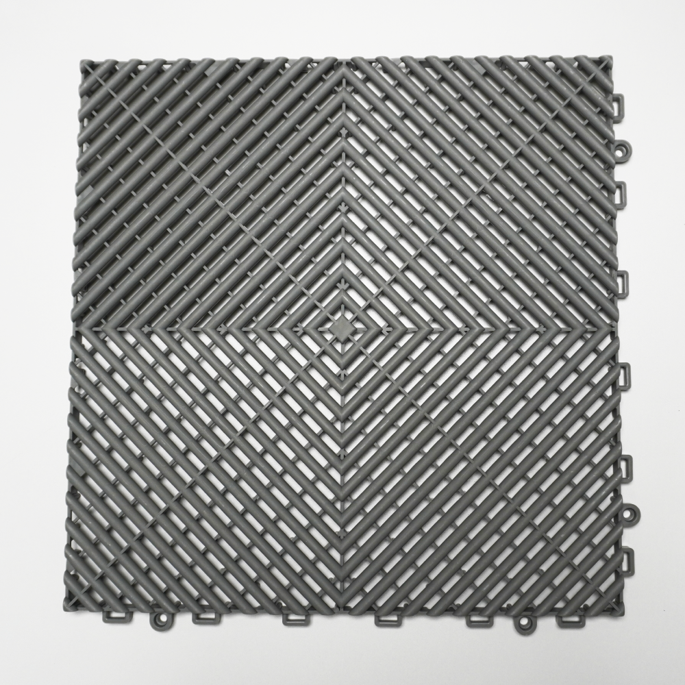 Harmaa Lattialaatta 40x40cm