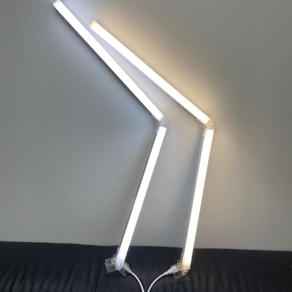 11 Hexagon LED-valo, 4000K, Himmennettävä