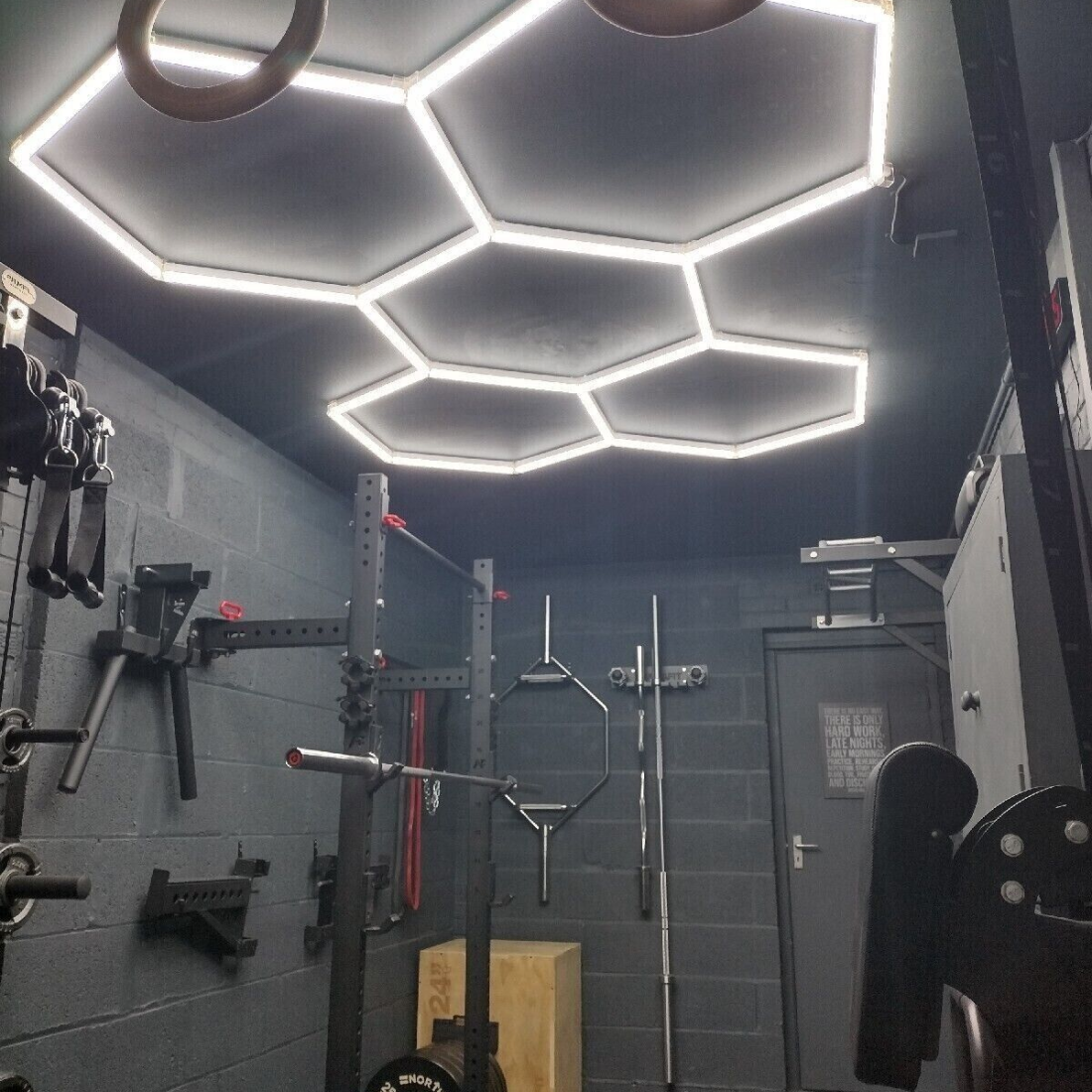 5 Hexagon LED light, 6500K, Non-dimmable