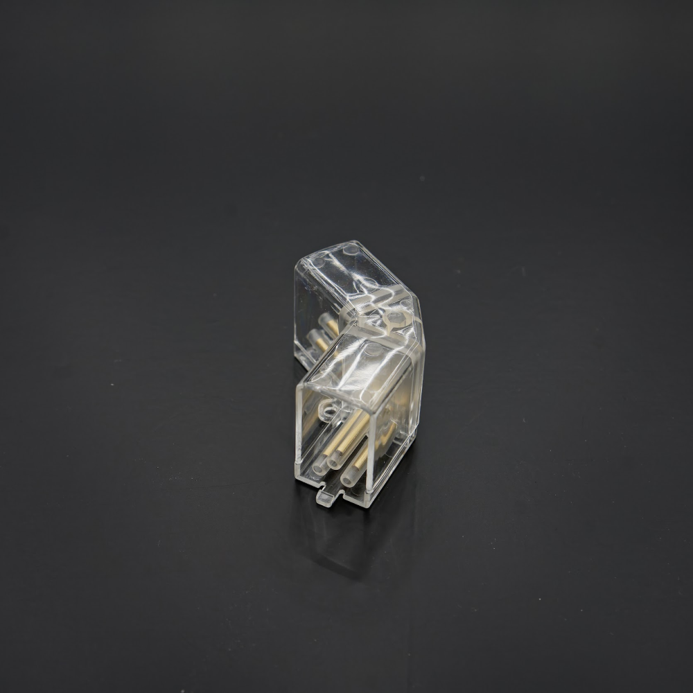 V-kulmaliitin Hexagon LED-valo, 3 - napainen