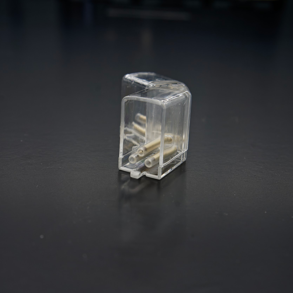 V-kulmaliitin Hexagon LED-valo, 3 - napainen