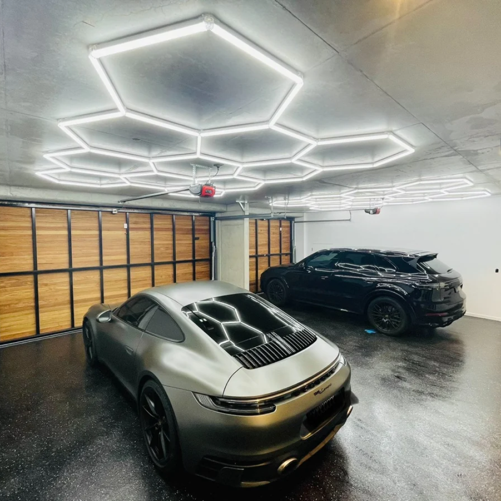 11 Hexagon LED-valo, 6500K, Ei himmennettävä