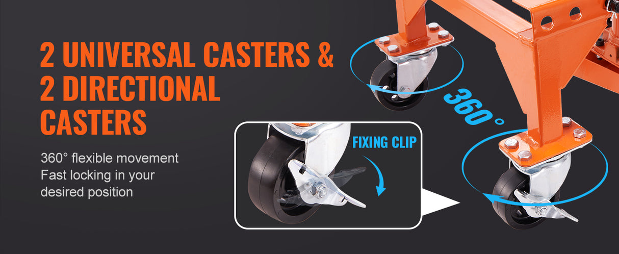 VEVOR Moottoripyöränostin saksinostin hydraulinen, 350 lbs