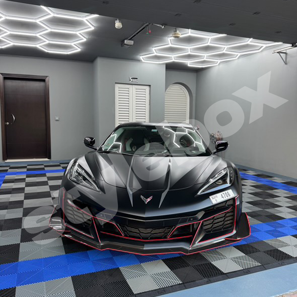 14 Hexagon LED-valo,  6500K, Himmennettävä