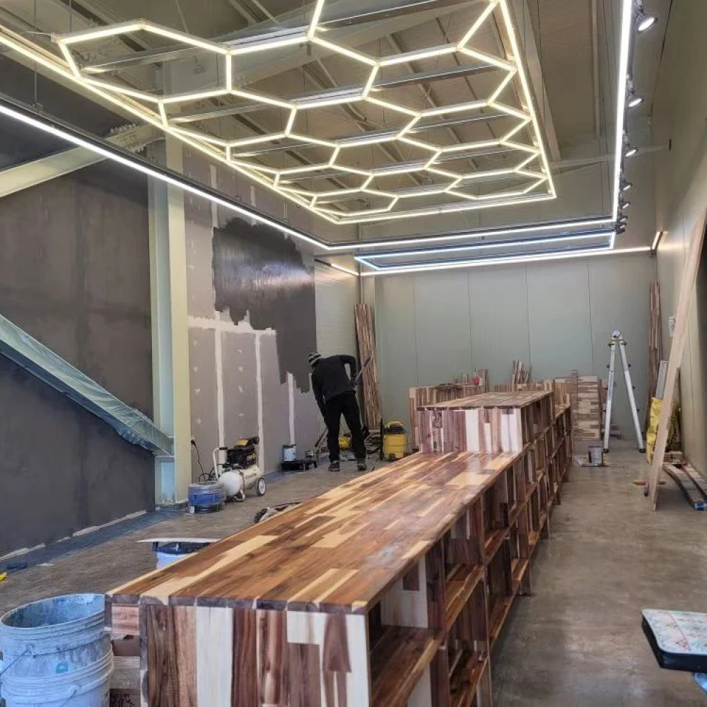 14 Hexagon LED-valo, 4000K, Ei himmennettävä