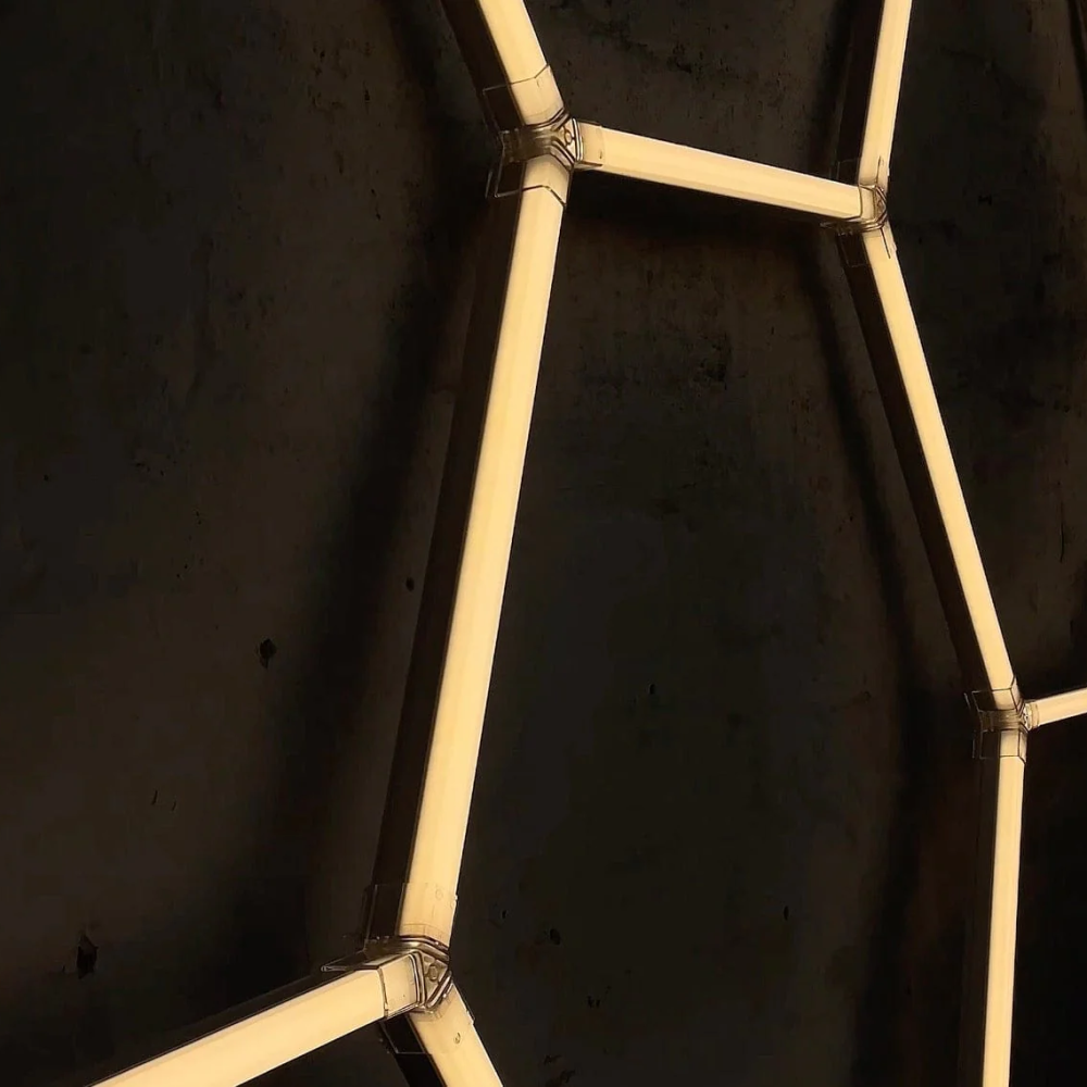 Hexagon valot 4000K