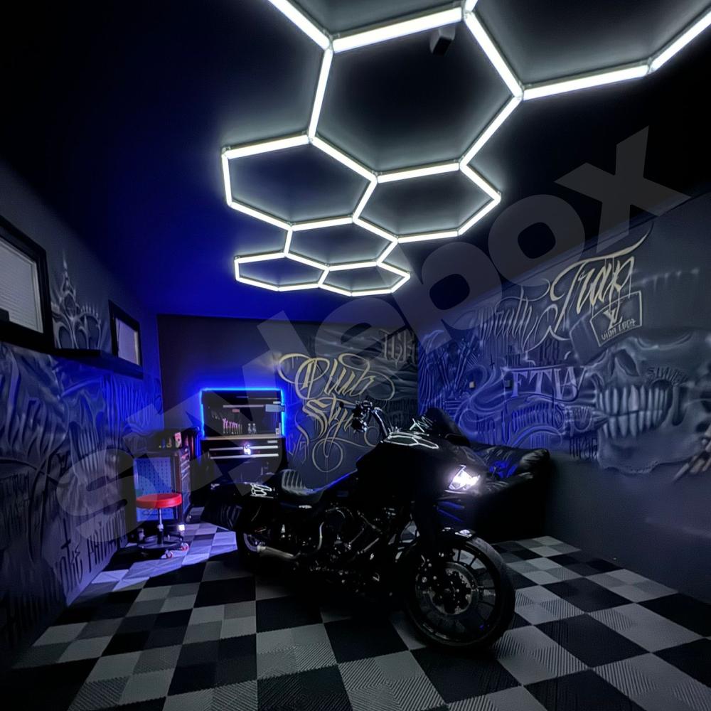 Uusi himmennettävä Hexagon LED-valot