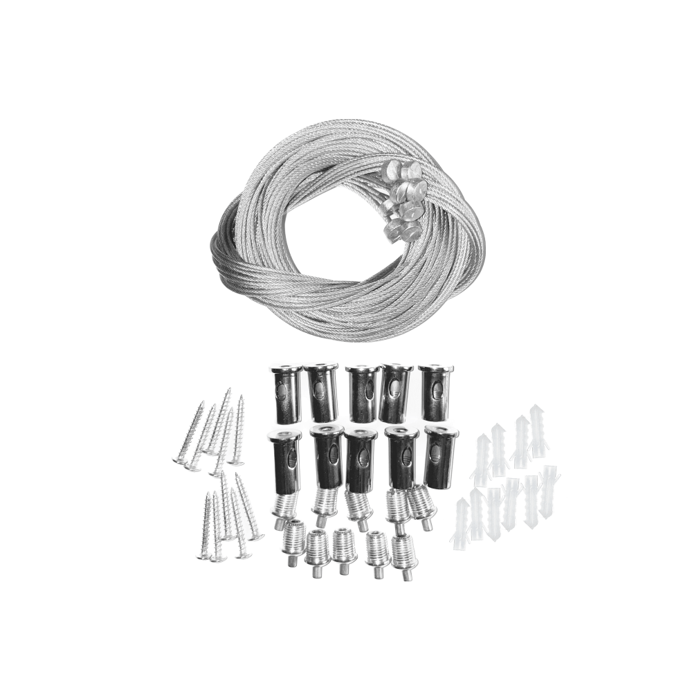 Cable set, 10 pcs, 3 m