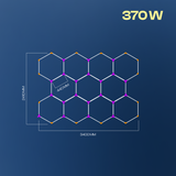 Hexagon LED-valosarjat