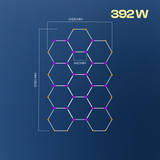 Hexagon LED-valosarjat