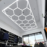 15 Hexagon LED light + frame, 6500K, Dimmable