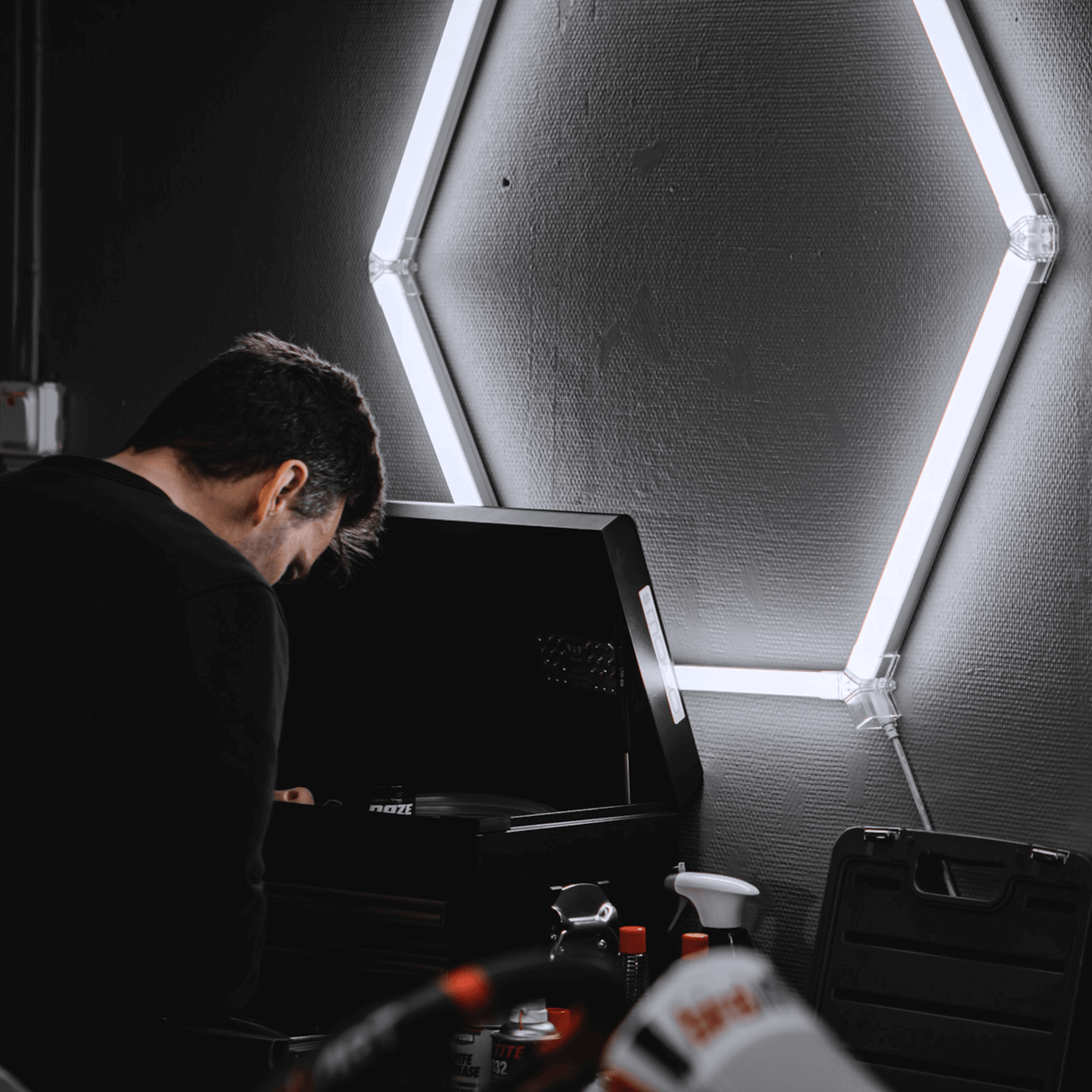 1 hexagon led valo