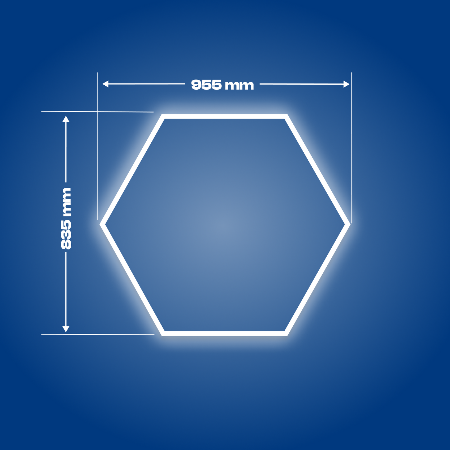 1 Hexagon LED-valo