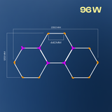 Hexagon LED-valosarjat