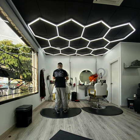 11 Hexagon LED-valo, 6500K, Ei himmennettävä