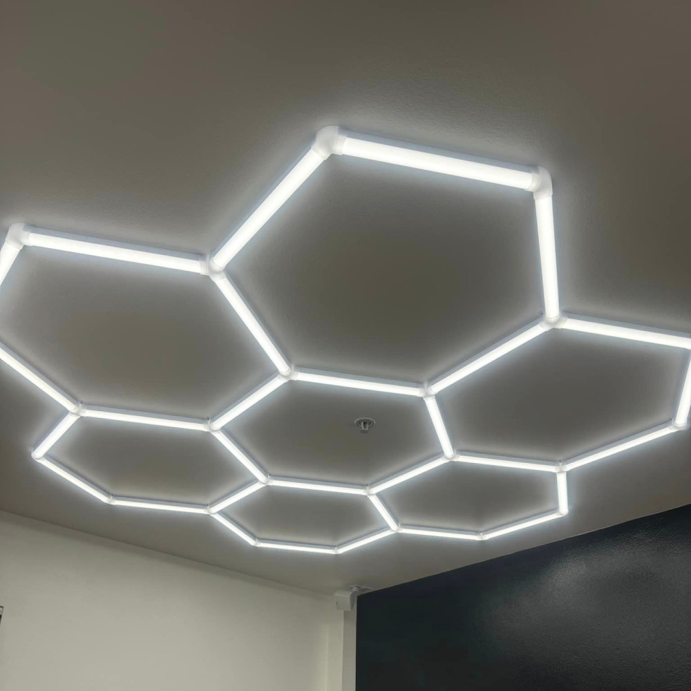 7 Hexagon LED light